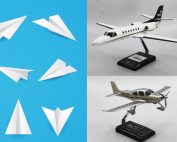 De los aviones de papel a los modelos de avión Evolución de los juguetes de aviación