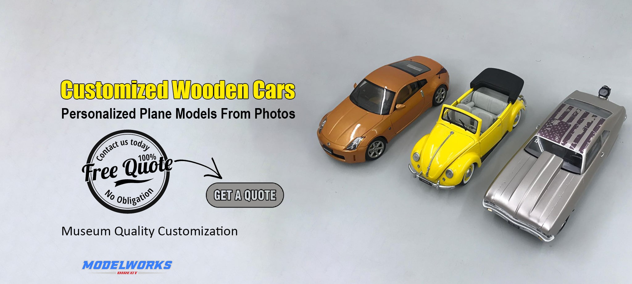 Custom Car Models Museum Quality Get
