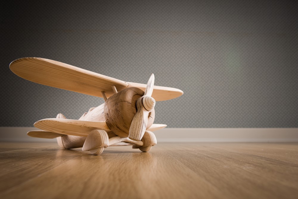 Wooden Airplane Models