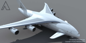 Dual Winged Jumbo Jet