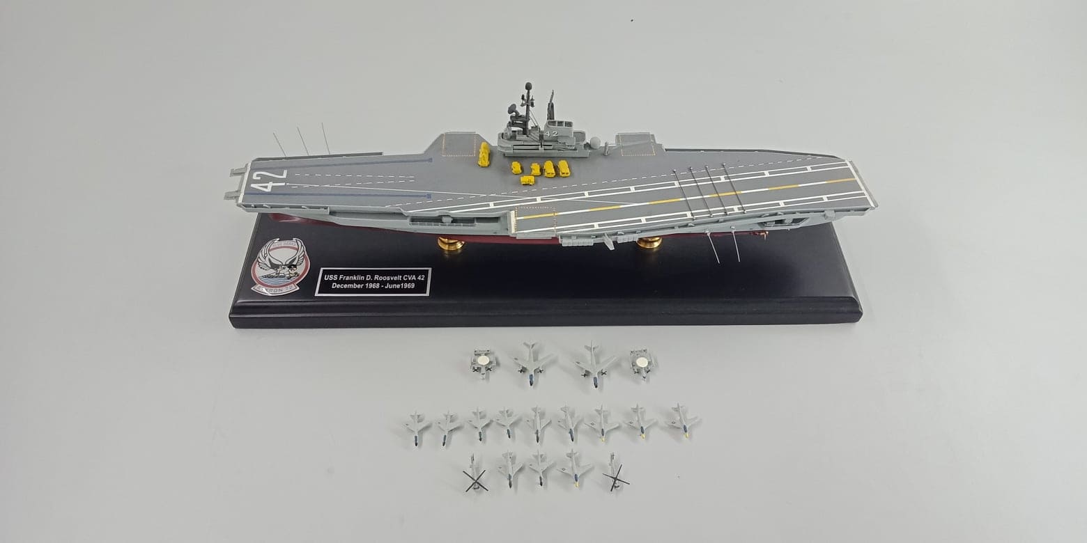 USS Franklin Roosevelt (CVB-42) Aircraft Carrier Model