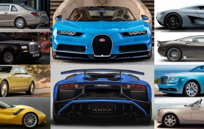 Most expensive cars