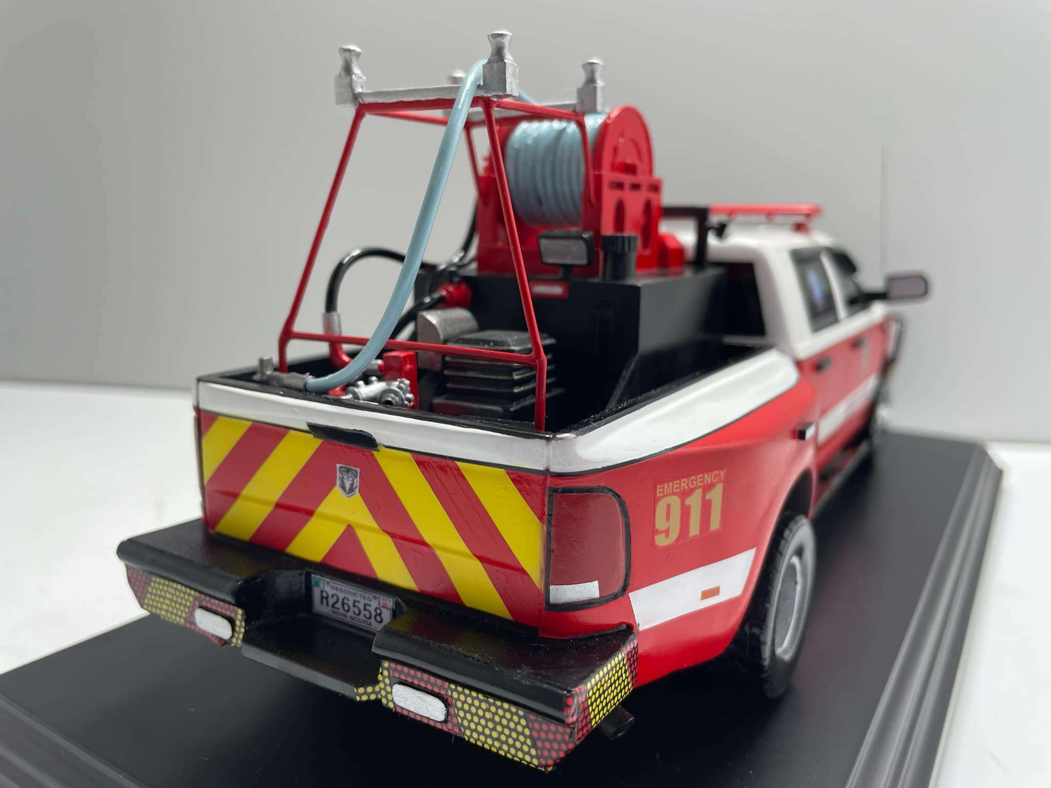 dodge ram 3500 fire truck custom model