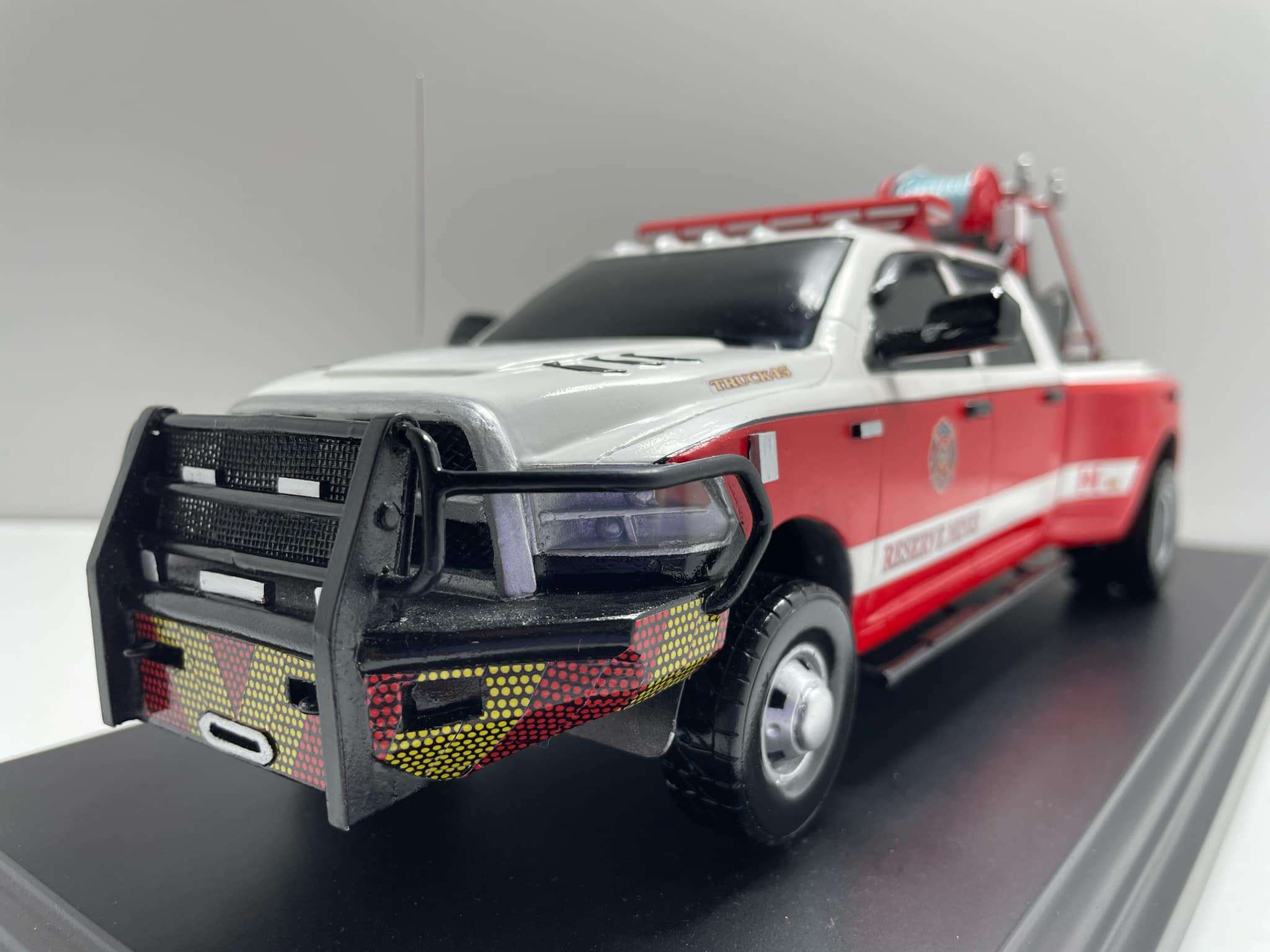 dodge ram 3500 fire truck custom model