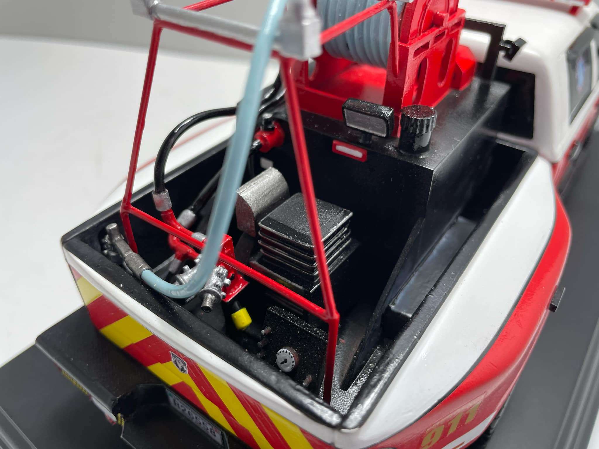 dodge ram 3500 fire truck custom model