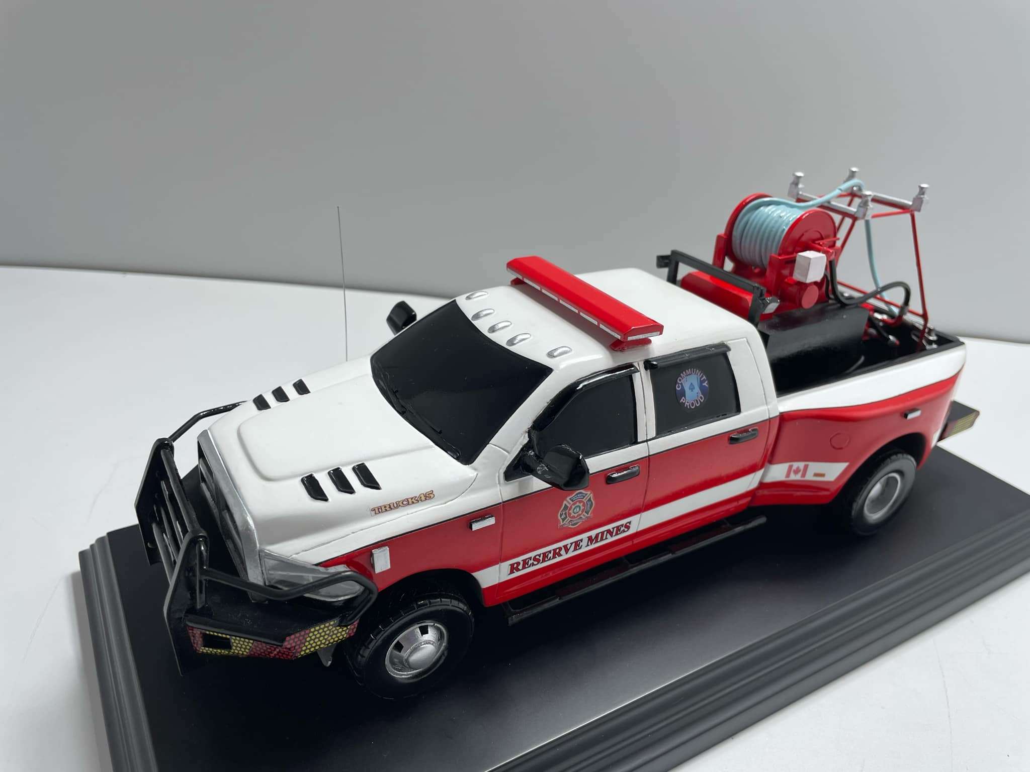 dodge ram 3500 fire truck custom model