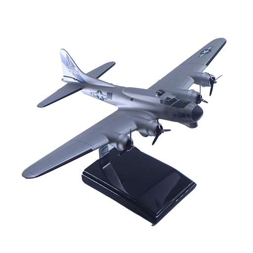 Boeing B-17 Flying Fortress military bomber aircraft model