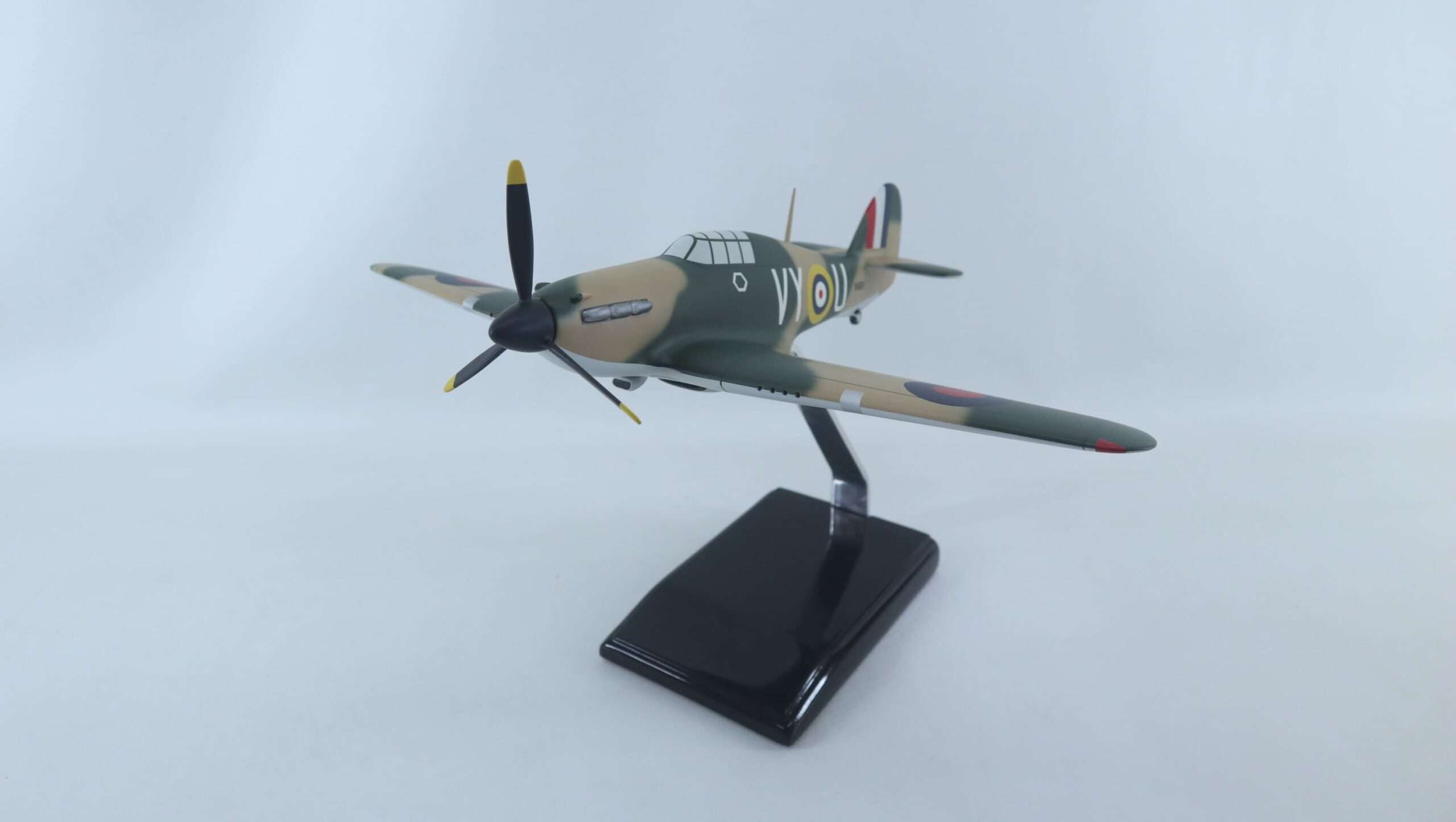 Hawker Hurricane military fighter jet custom wooden model