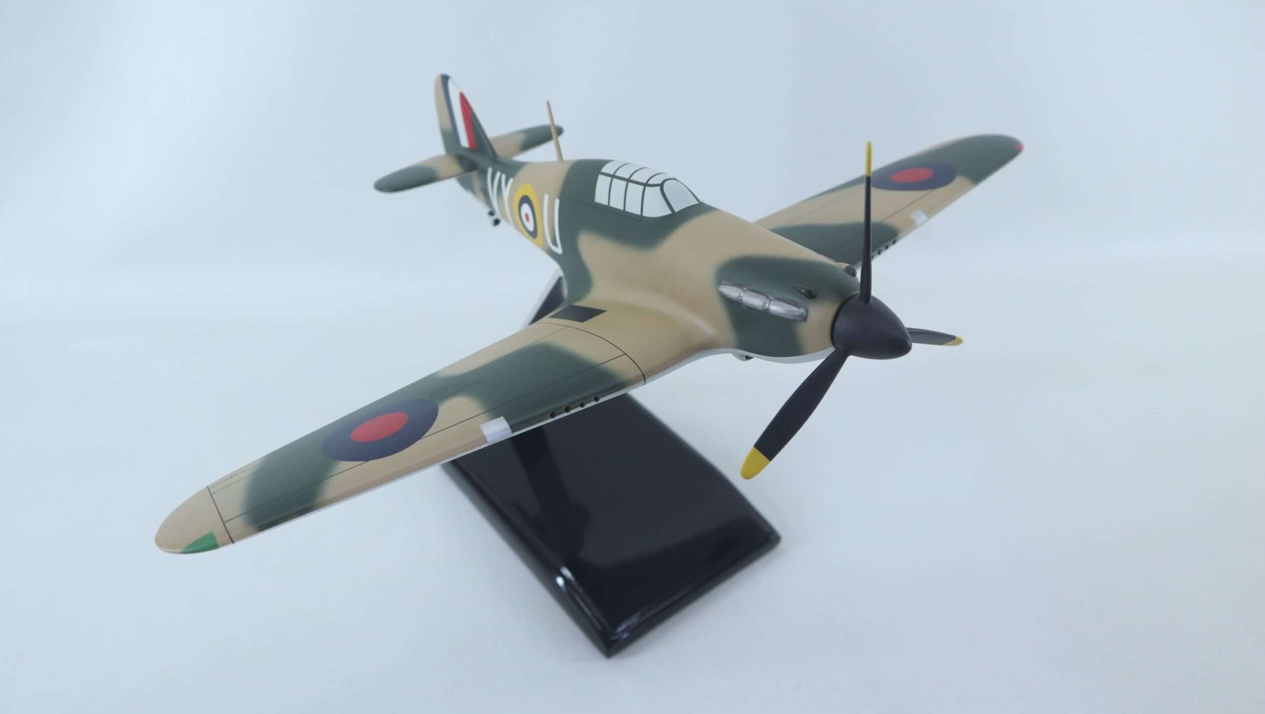 Hawker Hurricane military fighter jet custom wooden model