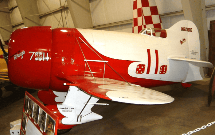 Gee bee vintage airplane