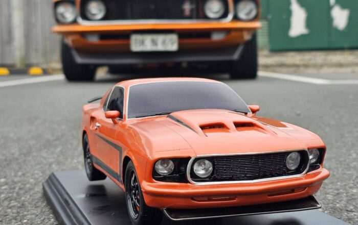 mustang model car