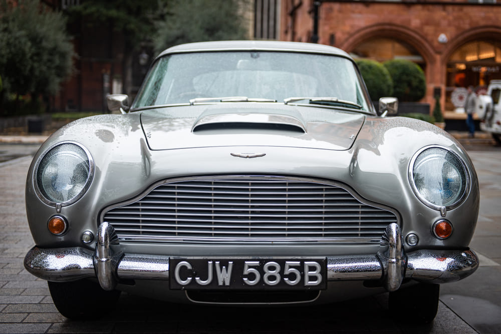 aston martin model car
