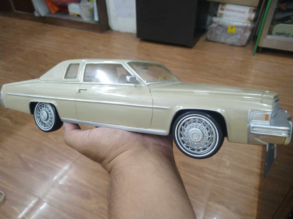 wooden model car