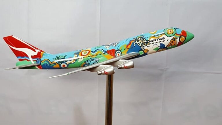 Boeing 747 Custom Airplane Model