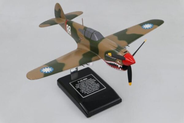 P-40E Warhawk Aircraft Model
