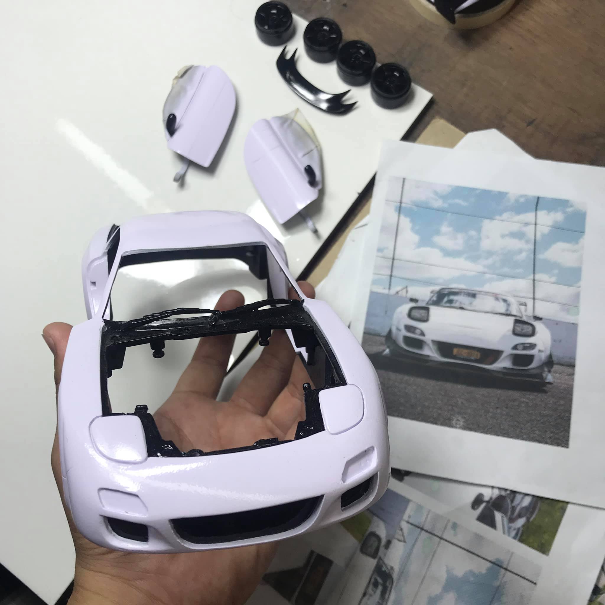 1992 maxda rx7 model car mods