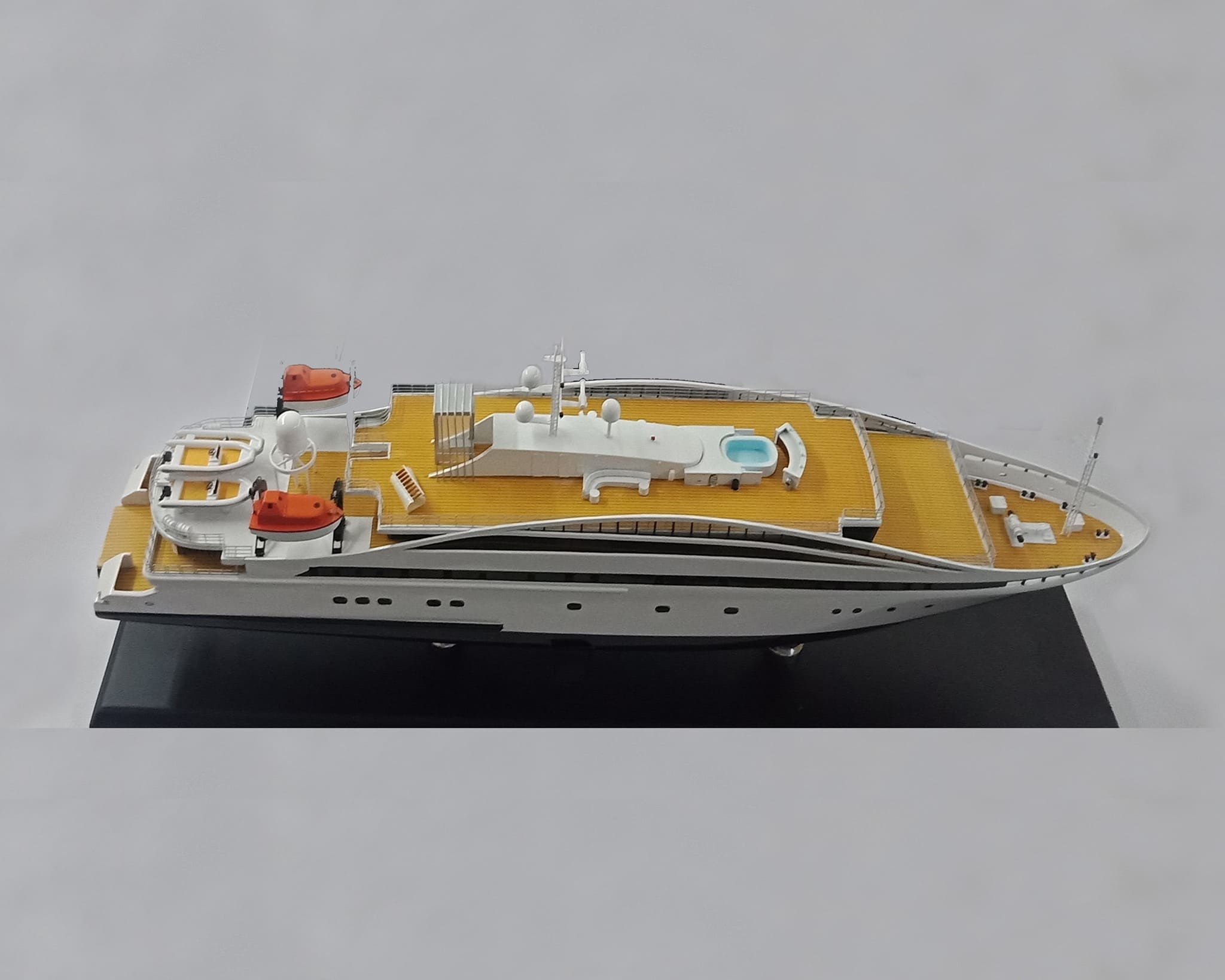 Custom Handmade Yacht Model