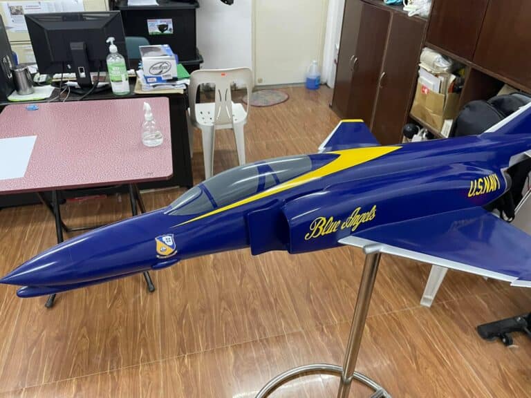 blue angels plane model