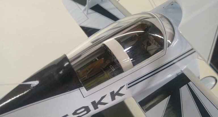 Pitts S-2B Cutaway Model Plane